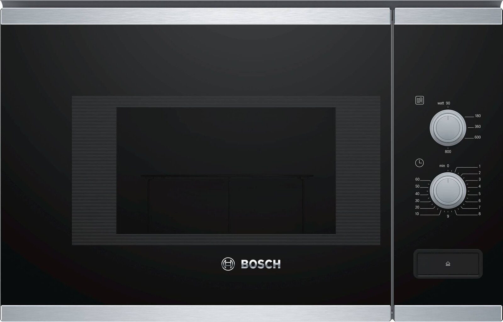 Integroitava mikroaaltouuni Bosch BFL520MS0, 20 L, ruostumaton teräs hinta ja tiedot | Mikroaaltouunit | hobbyhall.fi