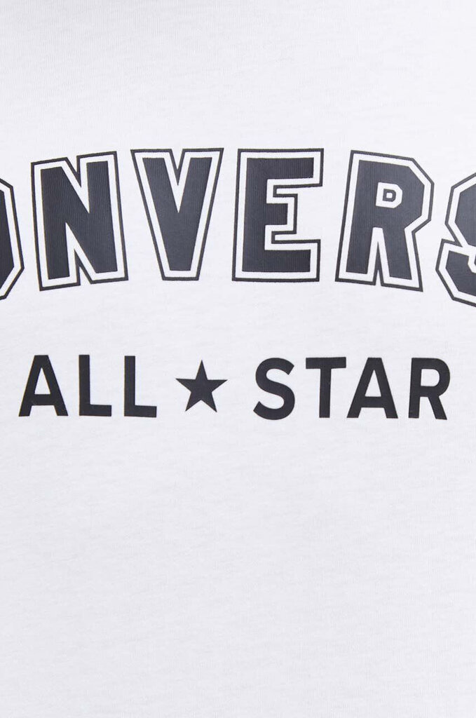 Converse T-Paita Unisex All Star Tee White 10024566 A04 10024566 A04/XS hinta ja tiedot | Miesten T-paidat | hobbyhall.fi