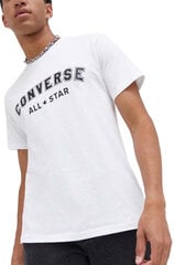 Converse T-Paita Unisex All Star Tee White 10024566 A04 10024566 A04/XS hinta ja tiedot | Miesten T-paidat | hobbyhall.fi