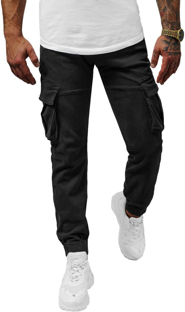 New Boy Joggers Black MP0105N MP0105N/2XL hinta ja tiedot | Miesten housut | hobbyhall.fi