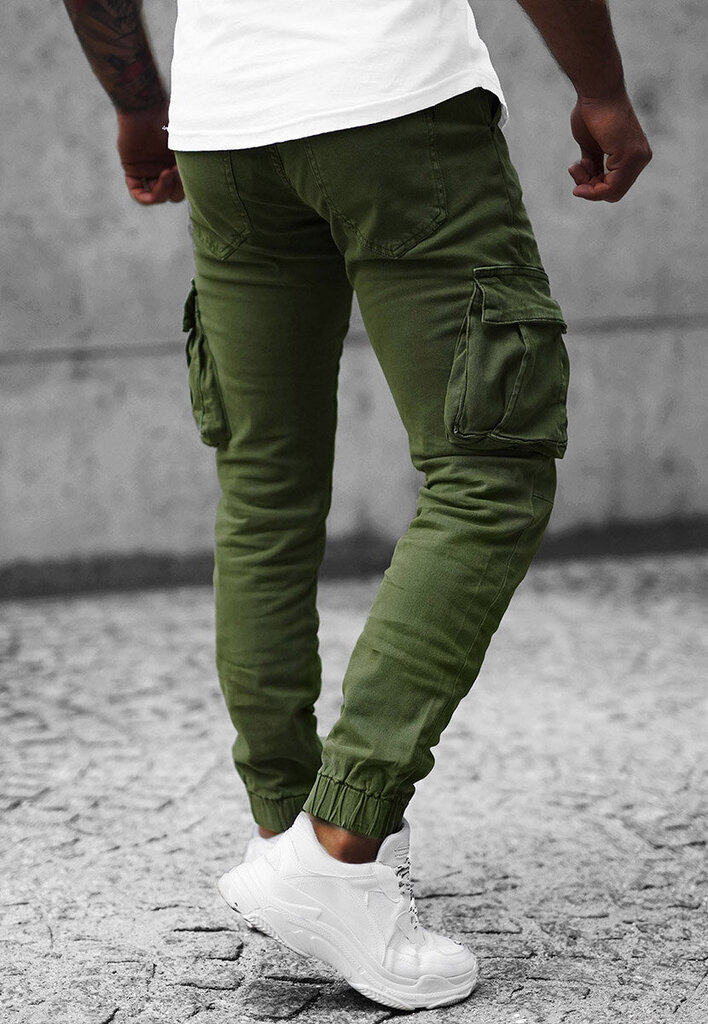 New Boy Joggers Green MP0105MV MP0105MV/2XL hinta ja tiedot | Miesten housut | hobbyhall.fi