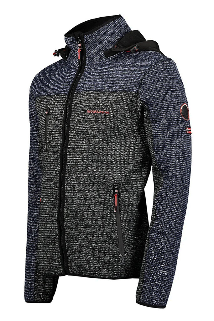 Takki Geographical Norway UBUNAVYBLACK-L hinta ja tiedot | Miesten ulkoilutakit | hobbyhall.fi