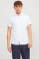 Paita Jack & Jones 12247836WHITE-M hinta ja tiedot | Miesten kauluspaidat | hobbyhall.fi