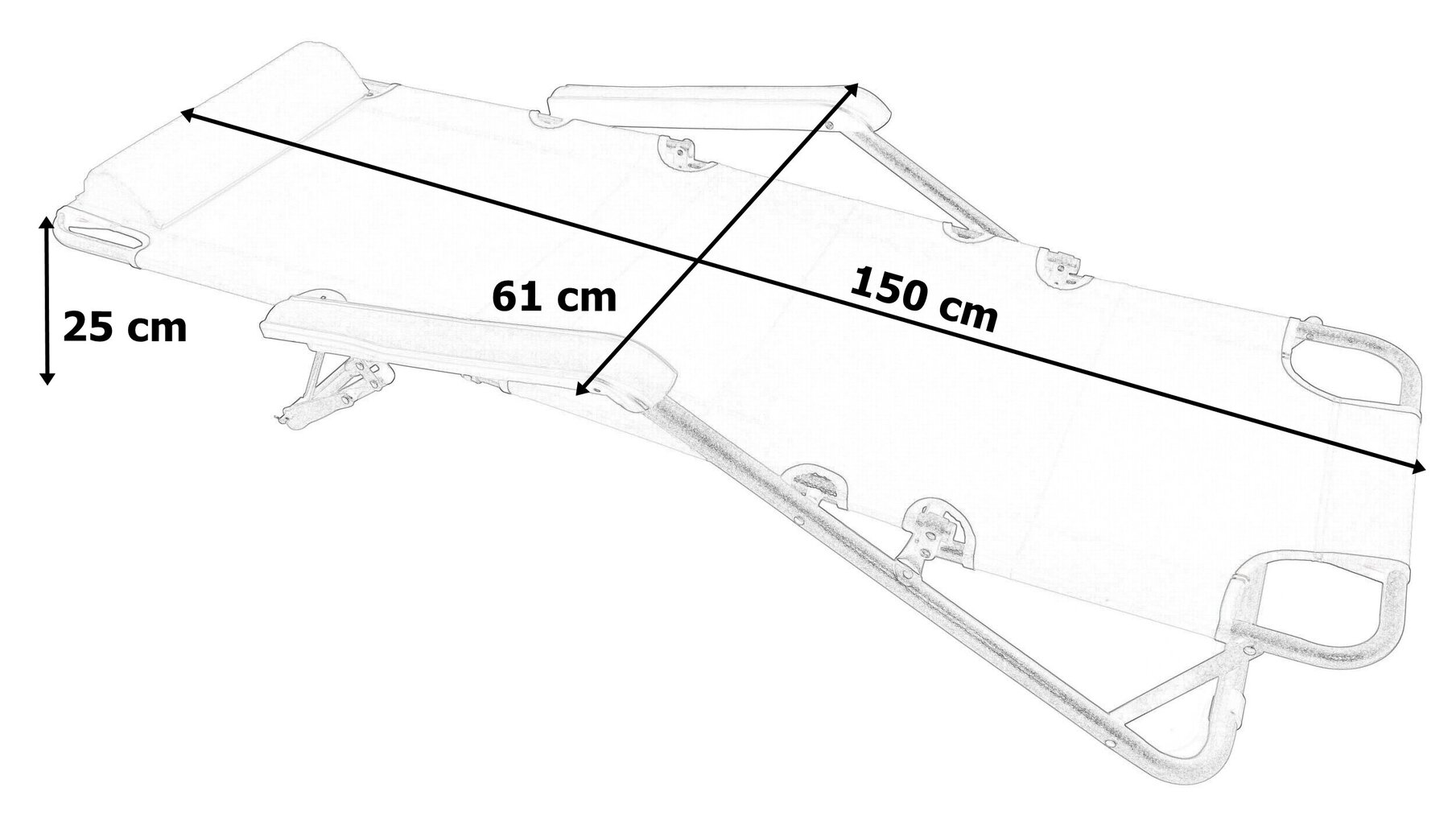 Sänky, harmaa hinta ja tiedot | Aurinkotuolit | hobbyhall.fi