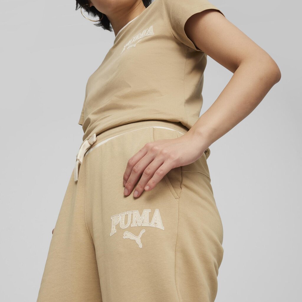 Puma Urheiluhousut Squad Pants Cream 677901 83 hinta ja tiedot | Naisten urheiluvaatteet | hobbyhall.fi