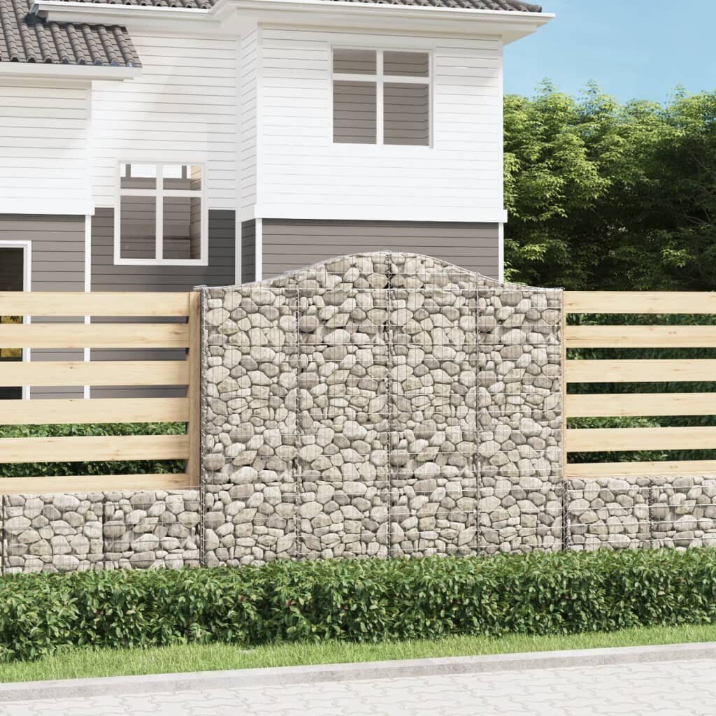 Gabion kori vidaXL 200x30x180/200 cm hinta ja tiedot | Aidat ja tarvikkeet | hobbyhall.fi