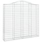 Gabion kori vidaXL 200x30x180/200 cm hinta ja tiedot | Aidat ja tarvikkeet | hobbyhall.fi