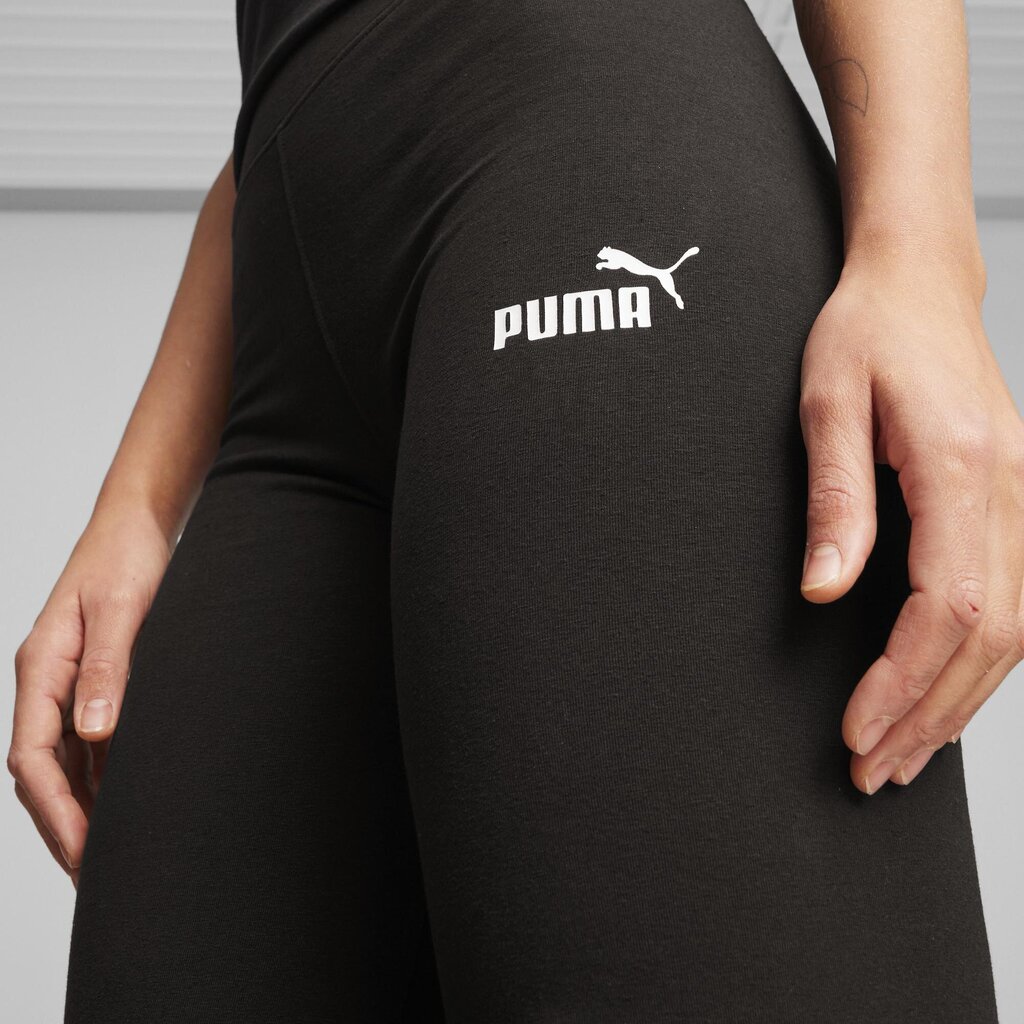 Puma Urheiluhousut Ess+ Straight Leggings Black 680405 01 hinta ja tiedot | Naisten urheiluvaatteet | hobbyhall.fi