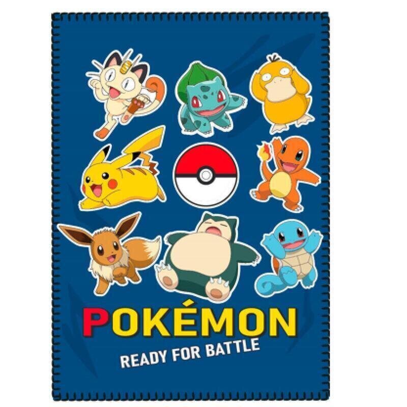 Lasten peitto Pokemon, 100x140 cm hinta ja tiedot | Päiväpeitot ja huovat | hobbyhall.fi