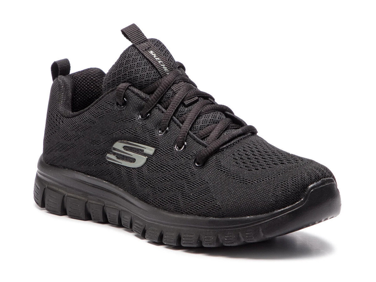 Graceful get connected skechers 12615wbbk moterims juoda naiset musta 12615WBBK hinta ja tiedot | Naisten urheilu- ja vapaa-ajan kengät | hobbyhall.fi