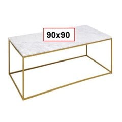 Sohvapöytä Key West Gold 90x90cm hinta ja tiedot | Toimistotuolit | hobbyhall.fi