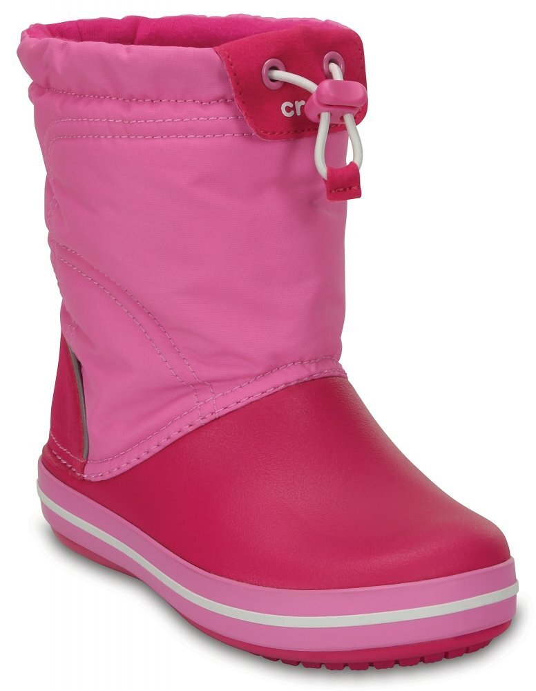 Crocs™ lasten vapaa-ajan kengät Kids' Crocband Lodgepoint Boot, pinkki 27 hinta ja tiedot | Lasten saappaat | hobbyhall.fi