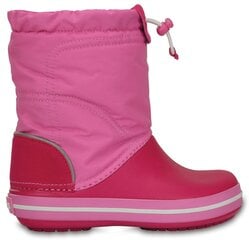 Crocs™ lasten vapaa-ajan kengät Kids' Crocband Lodgepoint Boot, pinkki 27 hinta ja tiedot | Lasten saappaat | hobbyhall.fi