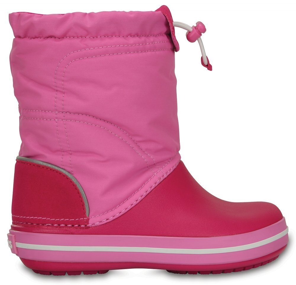 Crocs™ lasten vapaa-ajan kengät Kids' Crocband Lodgepoint Boot, pinkki 27 hinta ja tiedot | Lasten saappaat | hobbyhall.fi