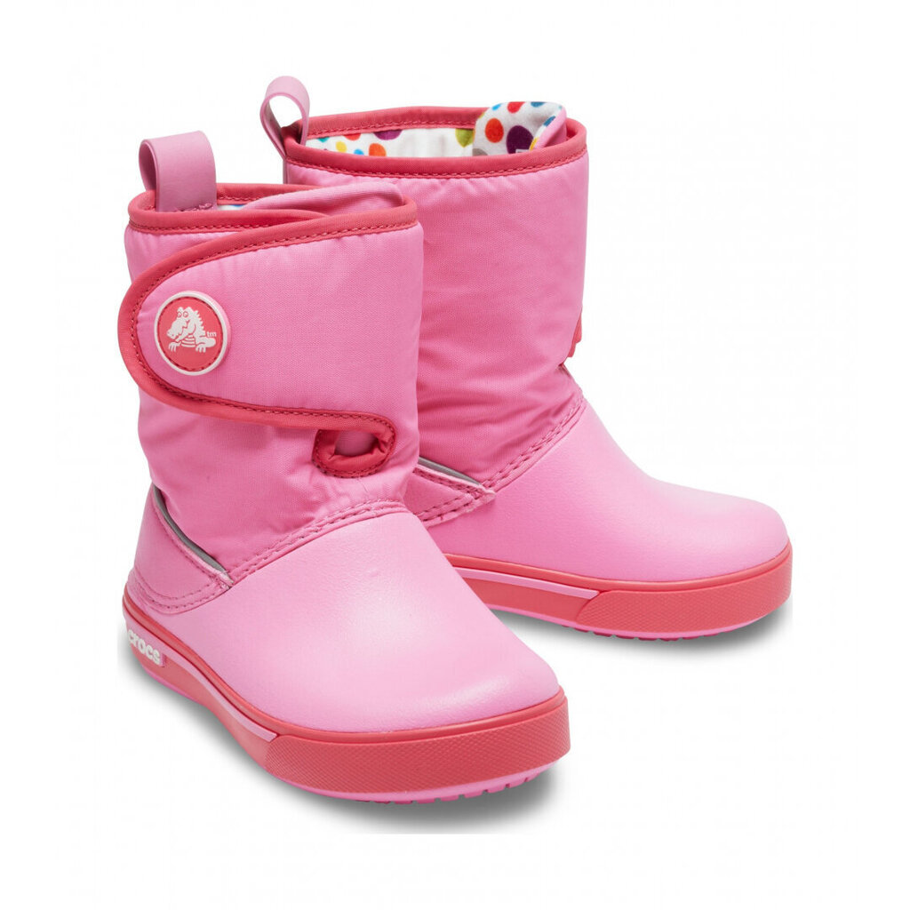 Crocs™ lasten vapaa-ajan kengät Kids' Crocband II.5 Gust Boot, pinkki 24 hinta ja tiedot | Lasten saappaat | hobbyhall.fi