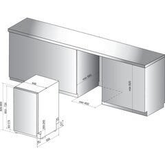 Whirlpool WSIC 3M27 C hinta ja tiedot | Astianpesukoneet | hobbyhall.fi