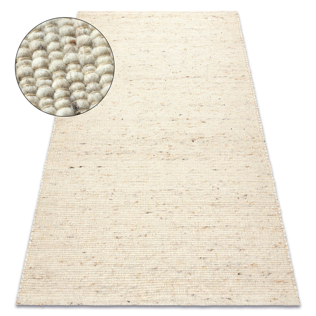 NEPAL 2100 beige matto - villainen, kaksipuolinen, luonnollinen hinta ja tiedot | Isot matot | hobbyhall.fi