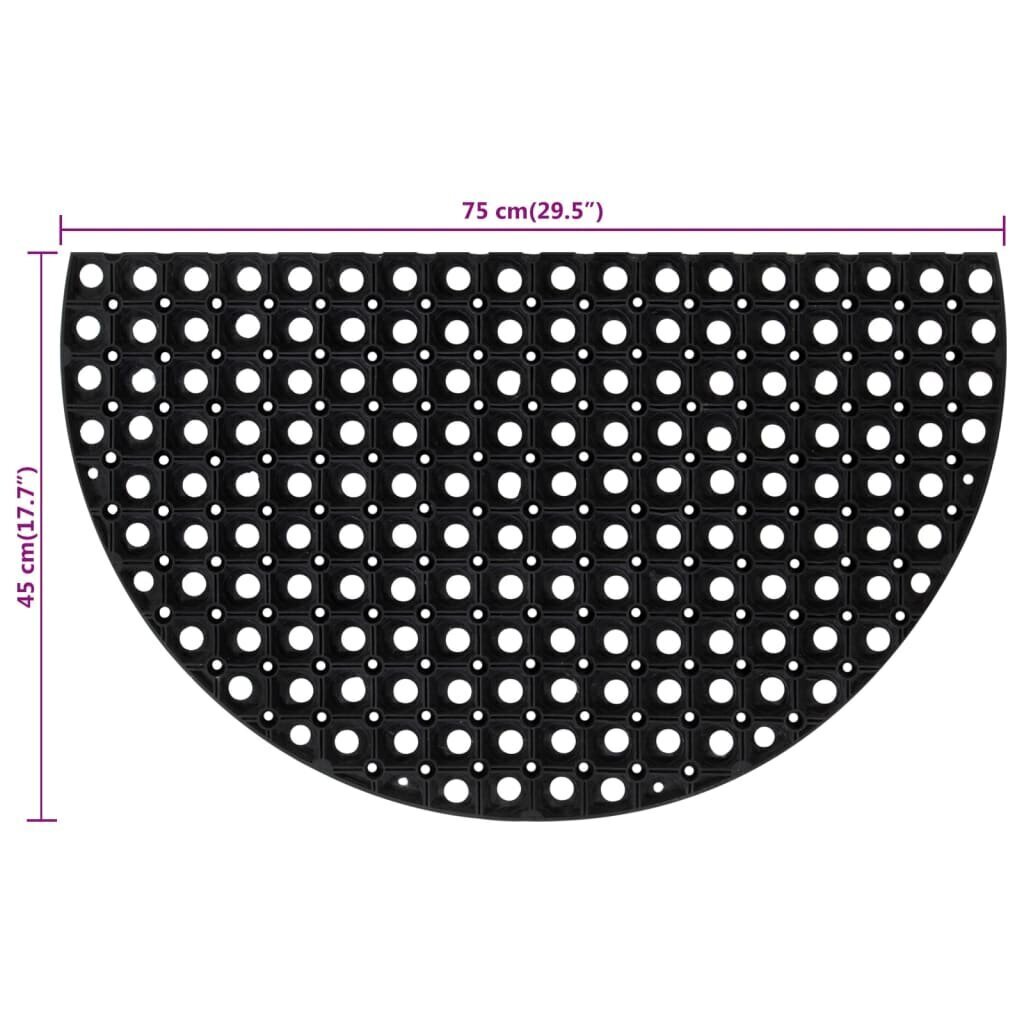 vidaXL ovimatto 45x75 cm hinta ja tiedot | Ovimatot | hobbyhall.fi