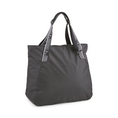 Puma laukku shopper AT Essentials 090009*01, musta/valkoinen hinta ja tiedot | Naisten käsilaukut | hobbyhall.fi