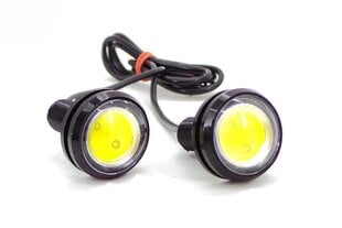 DRL LED 12V päiväajovalot 2kpl 2kpl hinta ja tiedot | Ajovalot | hobbyhall.fi