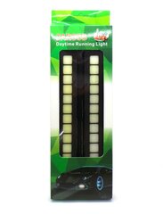 joustavat päiväajovalot DRL COB LED 2x1000lm Uusi hinta ja tiedot | Ajovalot | hobbyhall.fi