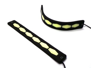 joustavat päiväajovalot DRL COB LED 2x1000lm Uusi hinta ja tiedot | Ajovalot | hobbyhall.fi