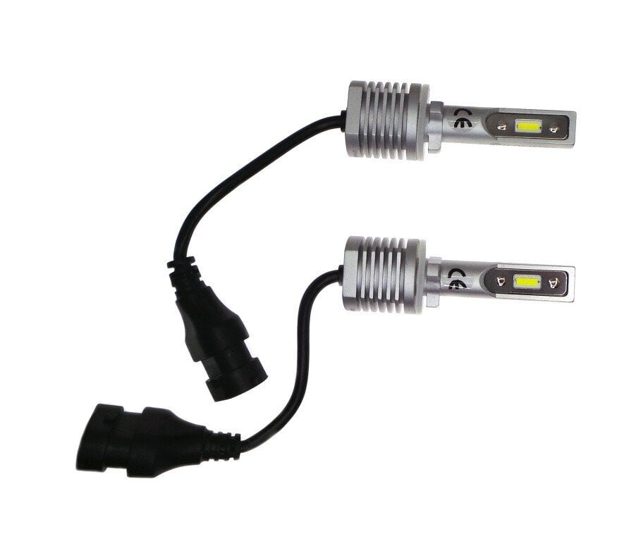 H27 LED-lamppuja 880, 881, 886 9V-30V CANBUS CSP SET Uusi 4000lm hinta ja tiedot | Polttimot | hobbyhall.fi