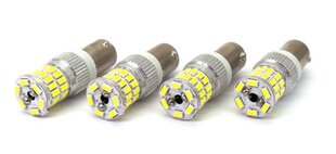 H21W LED BAY9S 12-24V CANBUS valkoinen vahva lamppu 700lm hinta ja tiedot | Polttimot | hobbyhall.fi