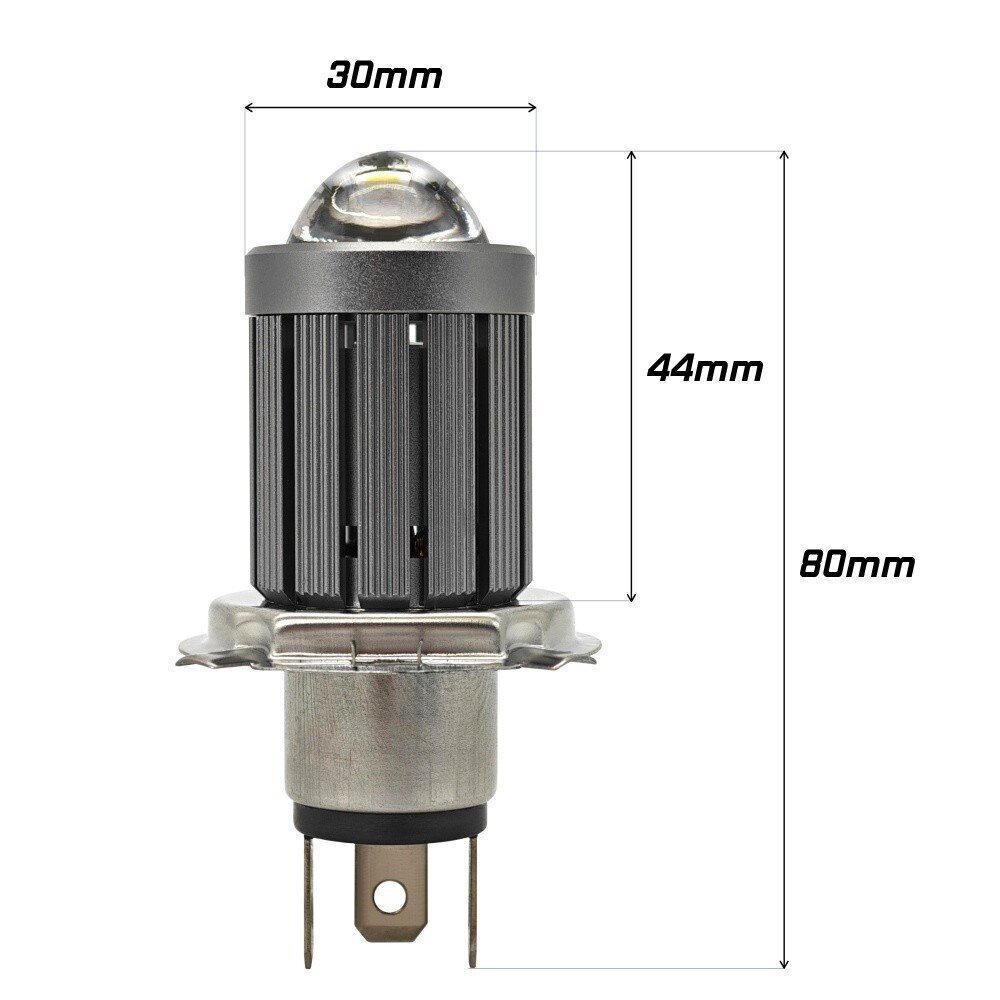 Laser LED H4 polttimo 12V-80V 12000lm hinta ja tiedot | Polttimot | hobbyhall.fi