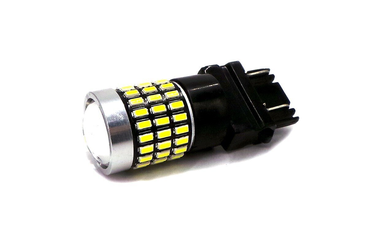 P27/7W LED 3157 12-24V CANBUS 2100lm valkoinen polttimo linssillä varustettuna hinta ja tiedot | Polttimot | hobbyhall.fi