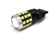 P27/7W LED-lamppu 3157 12-24V CANBUS 1400lm valkoinen linssillä varustettuna hinta ja tiedot | Polttimot | hobbyhall.fi