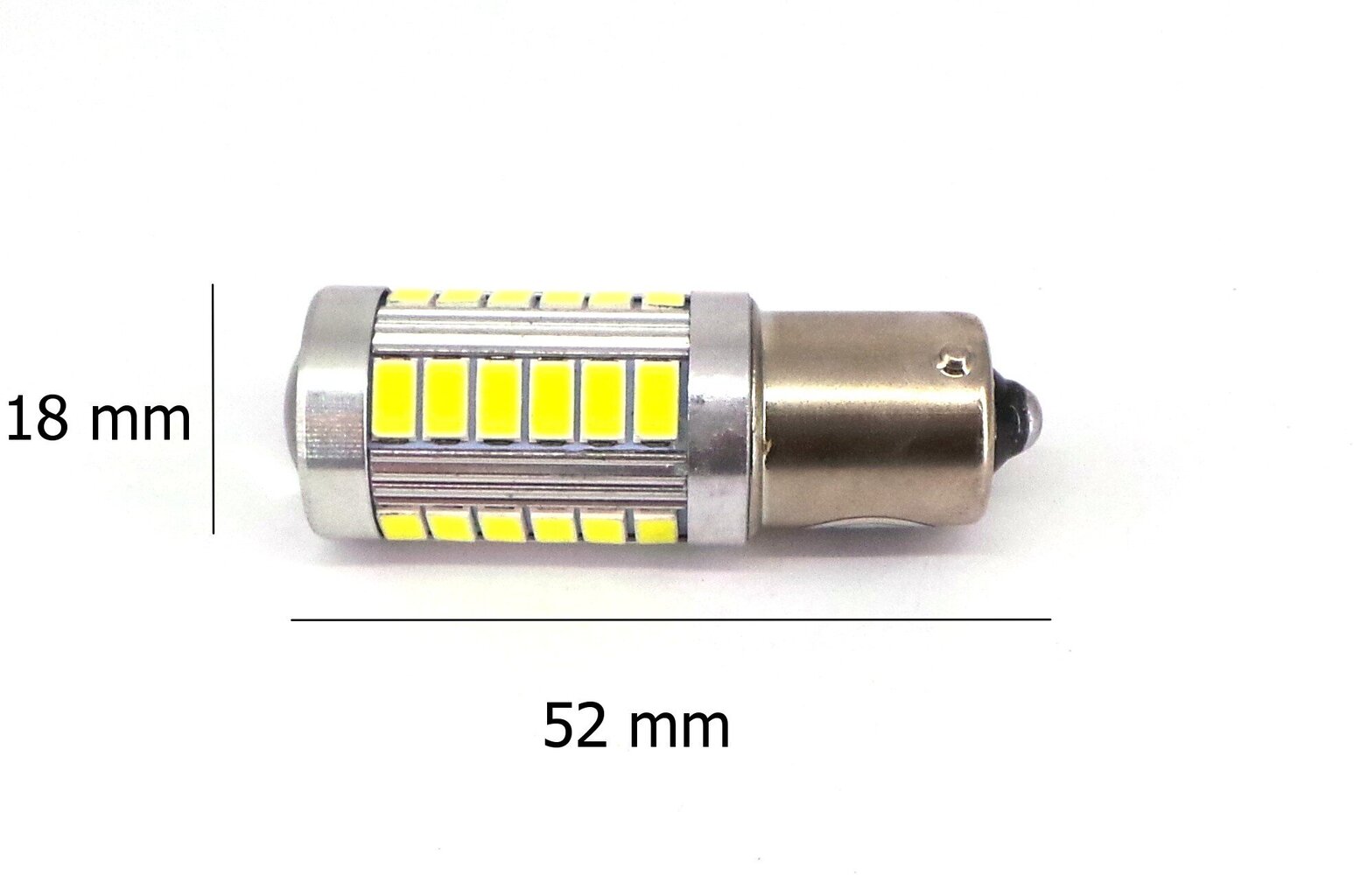 P21W LED-lamppu BA15S 12-24V 1300lm CANBUS hinta ja tiedot | Polttimot | hobbyhall.fi