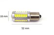 P21W LED-lamppu BA15S 12-24V 1300lm CANBUS hinta ja tiedot | Polttimot | hobbyhall.fi