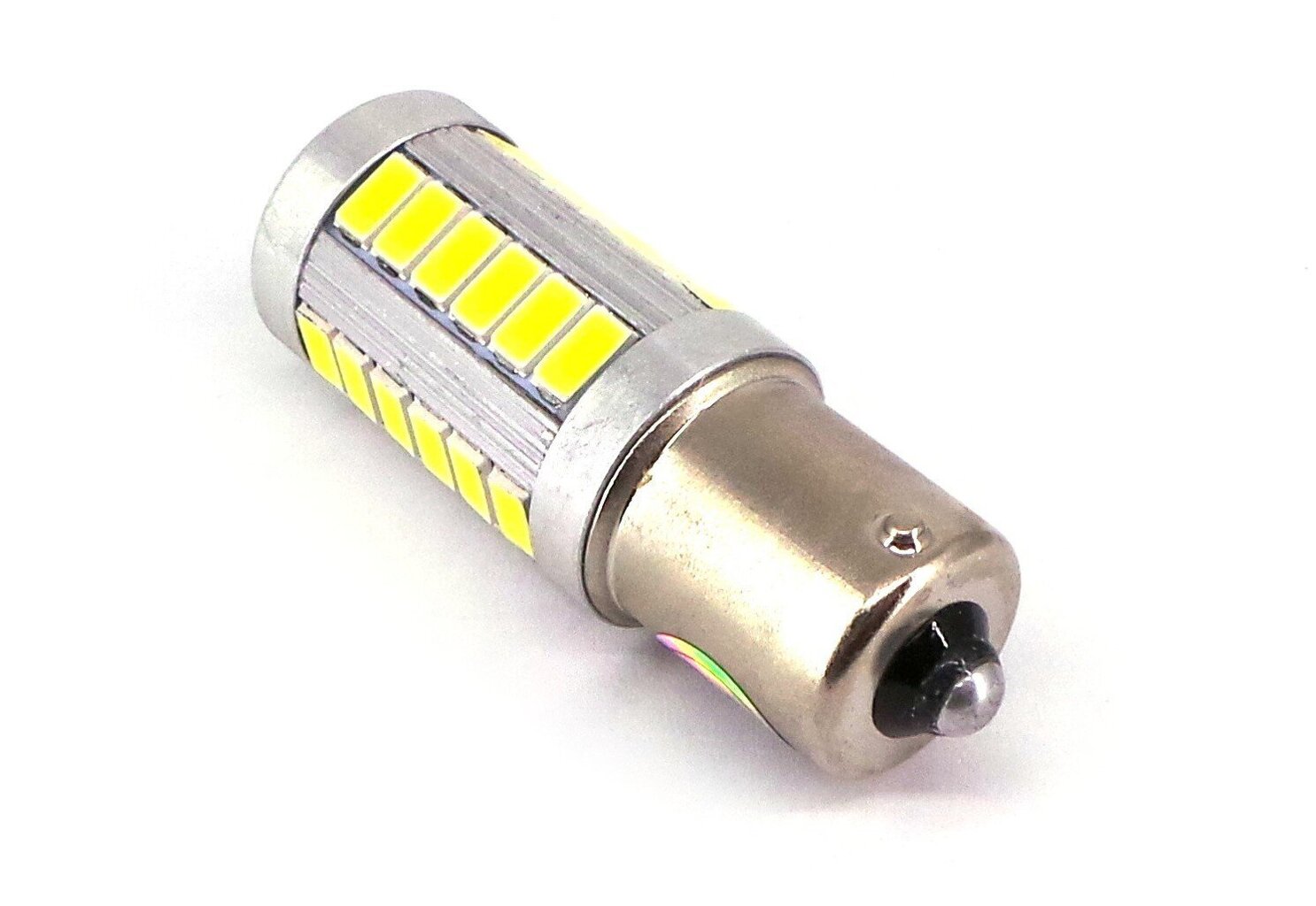 P21W LED-lamppu BA15S 12-24V 1300lm CANBUS hinta ja tiedot | Polttimot | hobbyhall.fi