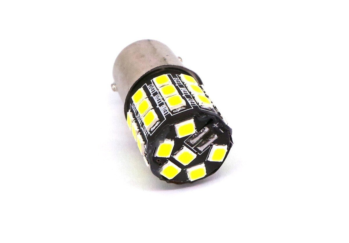 P21W LED BA15S 12-24V CANBUS valkoinen 1100lm hinta ja tiedot | Polttimot | hobbyhall.fi