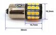 P21W LED BA15S 12-24V CANBUS valkoinen 1100lm hinta ja tiedot | Polttimot | hobbyhall.fi