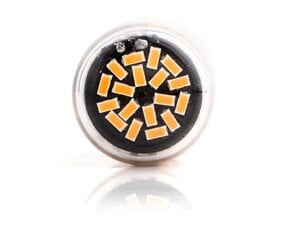 LED-lamput 2x P21W, BA15S 12-24V CANBUS oranssi PREMIUM hinta ja tiedot | Polttimot | hobbyhall.fi