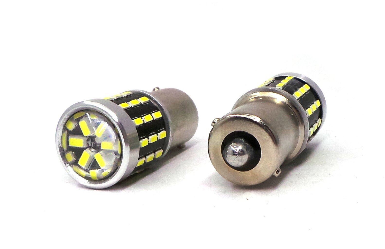 P21W LED BA15S 12-24V CANBUS 1500lm valkoinen polttimo linssillä hinta ja tiedot | Polttimot | hobbyhall.fi