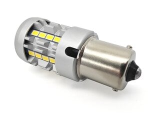 LED-lamppu P21W BA15S 12-24V ei vikaa 2600lm valkoinen hinta ja tiedot | Polttimot | hobbyhall.fi