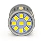 LED-lamppu P21/5W BAY15D 12-24V vikasietoinen 3000lm valkoinen hinta ja tiedot | Polttimot | hobbyhall.fi