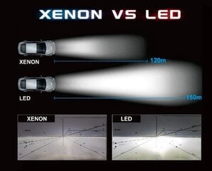 LED D1S / D1R CANBUS polttimot sarja Uusi 12-24V hinta ja tiedot | Polttimot | hobbyhall.fi