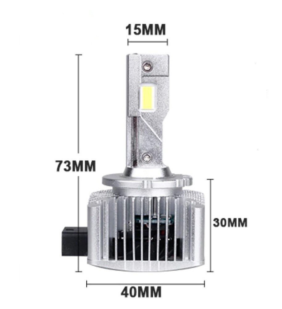 LED-lamppuja D1S CANBUS-sarja hinta ja tiedot | Polttimot | hobbyhall.fi