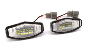 Honda Accord, Civic, City, Oyssey, MR-V, Pilot rekisterikilven valaisimet LED 2x550lm, sarja 2kpl hinta ja tiedot | Ajovalot | hobbyhall.fi