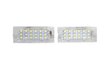 BMW E53, E83 LED rekisterikilven valaisimet 2x650lm, sarja 2 kpl hinta ja tiedot | Polttimot | hobbyhall.fi