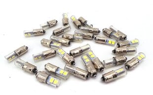 LED-lamppu BA7S 12V 250lm valkoinen hinta ja tiedot | Polttimot | hobbyhall.fi