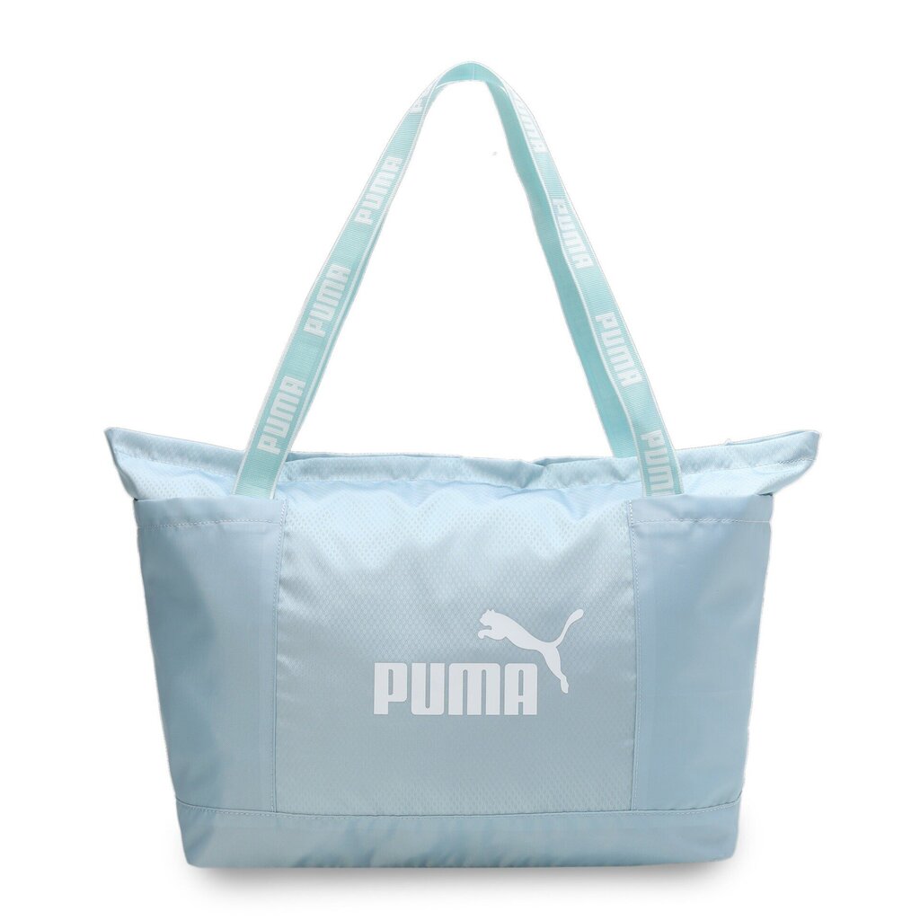 Puma naisten laukku Core Base 090266*02, sininen/valkoinen 4099685696390 hinta ja tiedot | Naisten käsilaukut | hobbyhall.fi