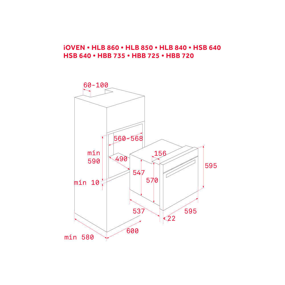 Teka uuni HSB640B musta hinta ja tiedot | Erillisuunit | hobbyhall.fi