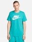 Nike Miesten T-paita AR5004*345, turkoosi 196977804182 hinta ja tiedot | Miesten T-paidat | hobbyhall.fi