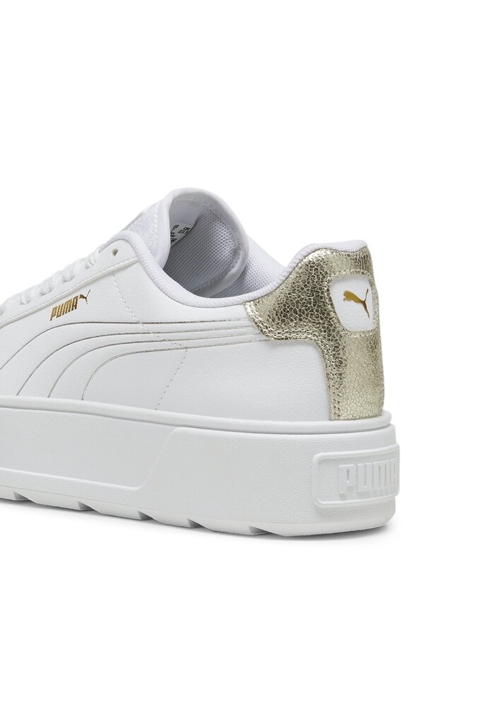 Puma Jalkineet Karmen Metallic Shine White 395099 01 395099 01/6.5 hinta ja tiedot | Naisten urheilu- ja vapaa-ajan kengät | hobbyhall.fi