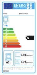 Bosch HBF113BR0S integroitava uuni hinta ja tiedot | Erillisuunit | hobbyhall.fi